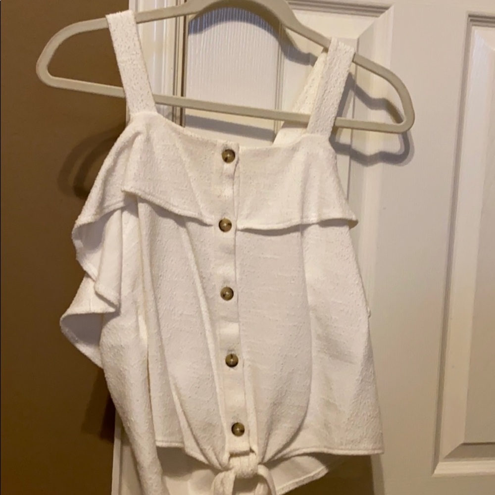 Madewell button up tank